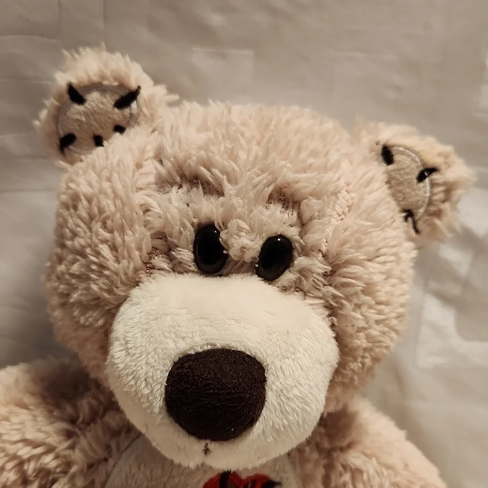 First & Main Tender Teddy Bear Plush Embroidered # 1815